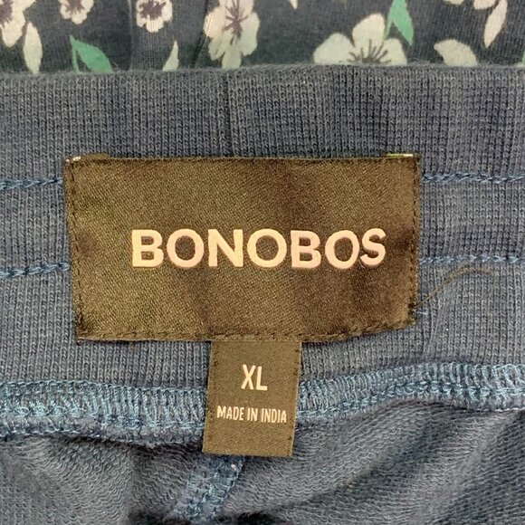 Bonobos Women's Floral Drawstring Tapered Cotton Joggers Size XL - Picture 6 of 13